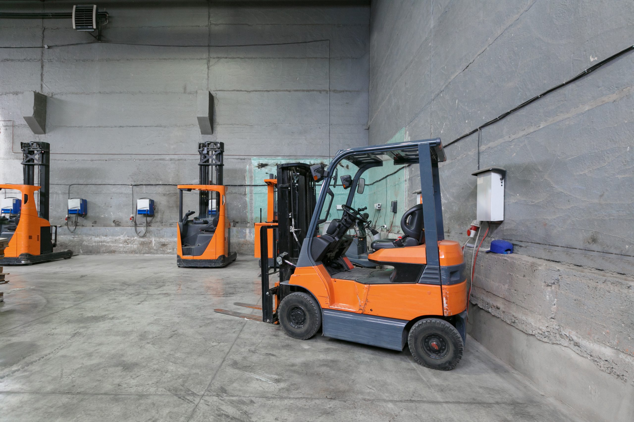 forklift charging