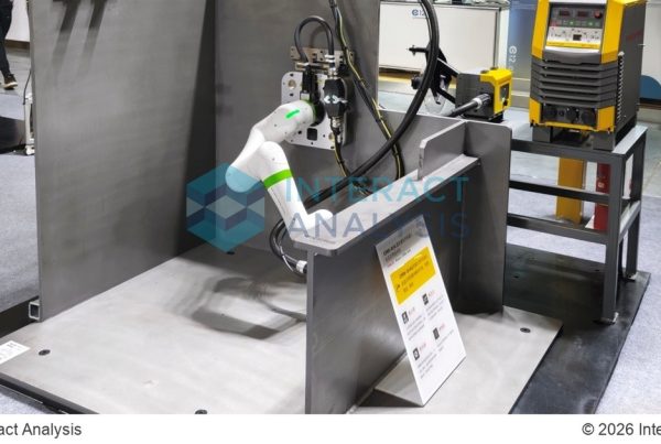 发那科 CRX-3iA 协作机器人自适应焊接演示